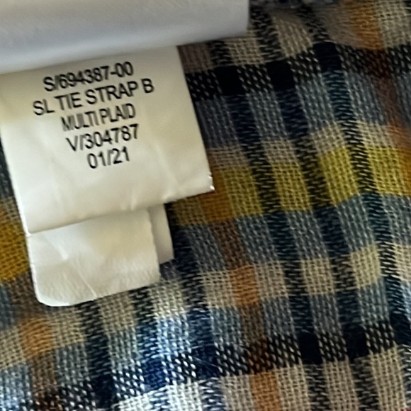 NWT Old Navy Spaghetti String Multi-Colored Crop Top XL - Picture 7 of 7